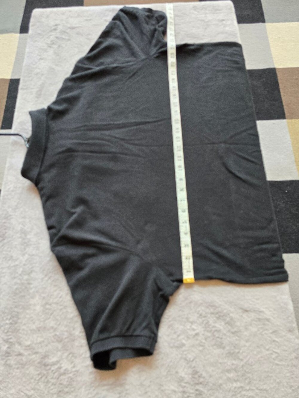 Polo Ralph Lauren Polo Shirt Mens XXL Long Black Slim Fit - Picture 4 of 5